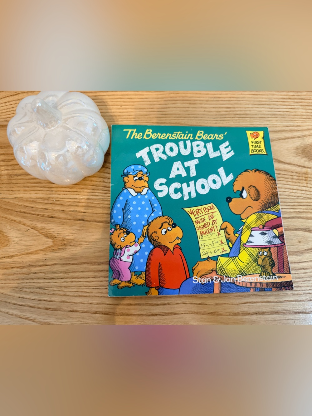 🌿10/$25 • The Berenstain Bears Trouble At School Paperback
